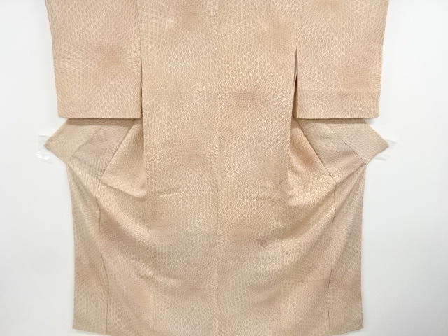 JAPANESE KIMONO / VINTAGE KOMON KIMONO / ABSTRACT ASANOHA PATTERN